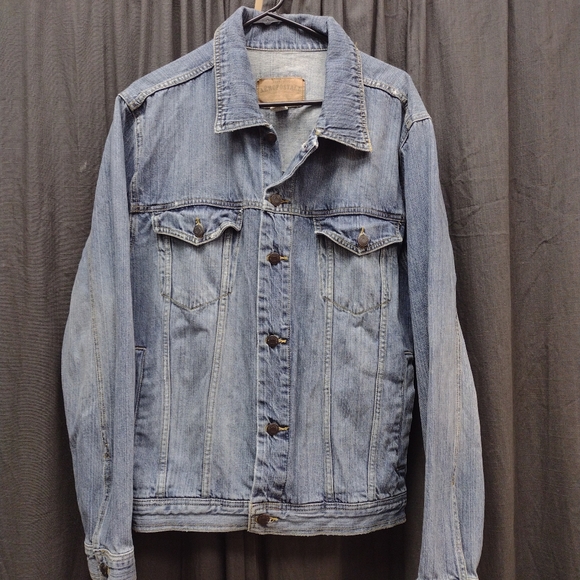 Aeropostale Other - Men's Aeropostale Denim Jacket Size M Stone Washed Vintage Styled